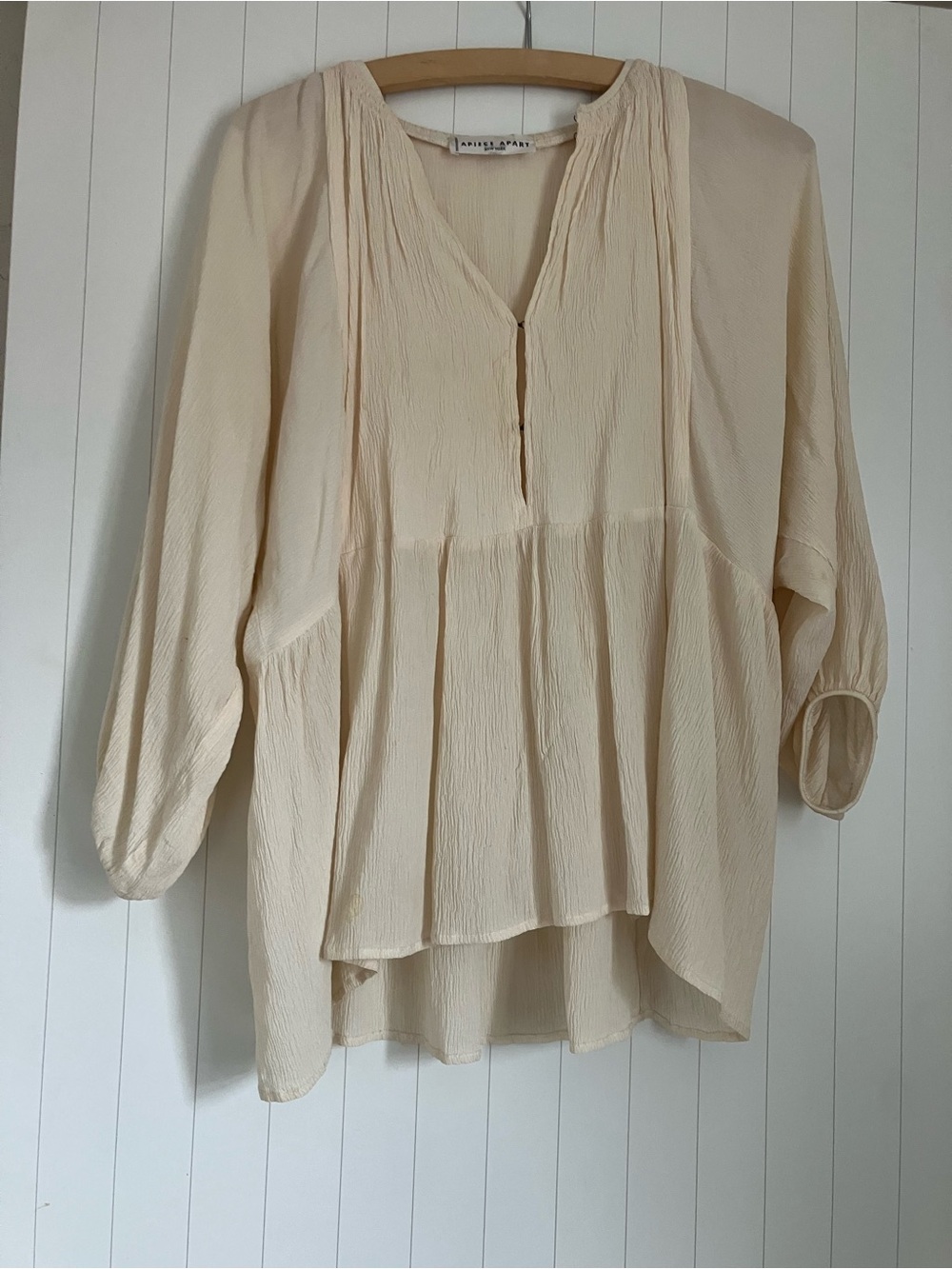 Apiece Apart silk blouse